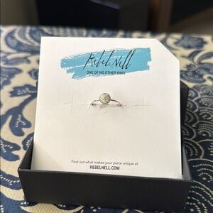 Rebel Nell “Julia” Sterling Silver Graffiti from Detroit, MI size 5